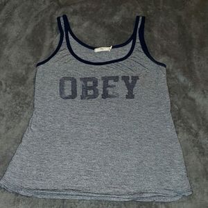 Obey Distressed Tank - Buckle